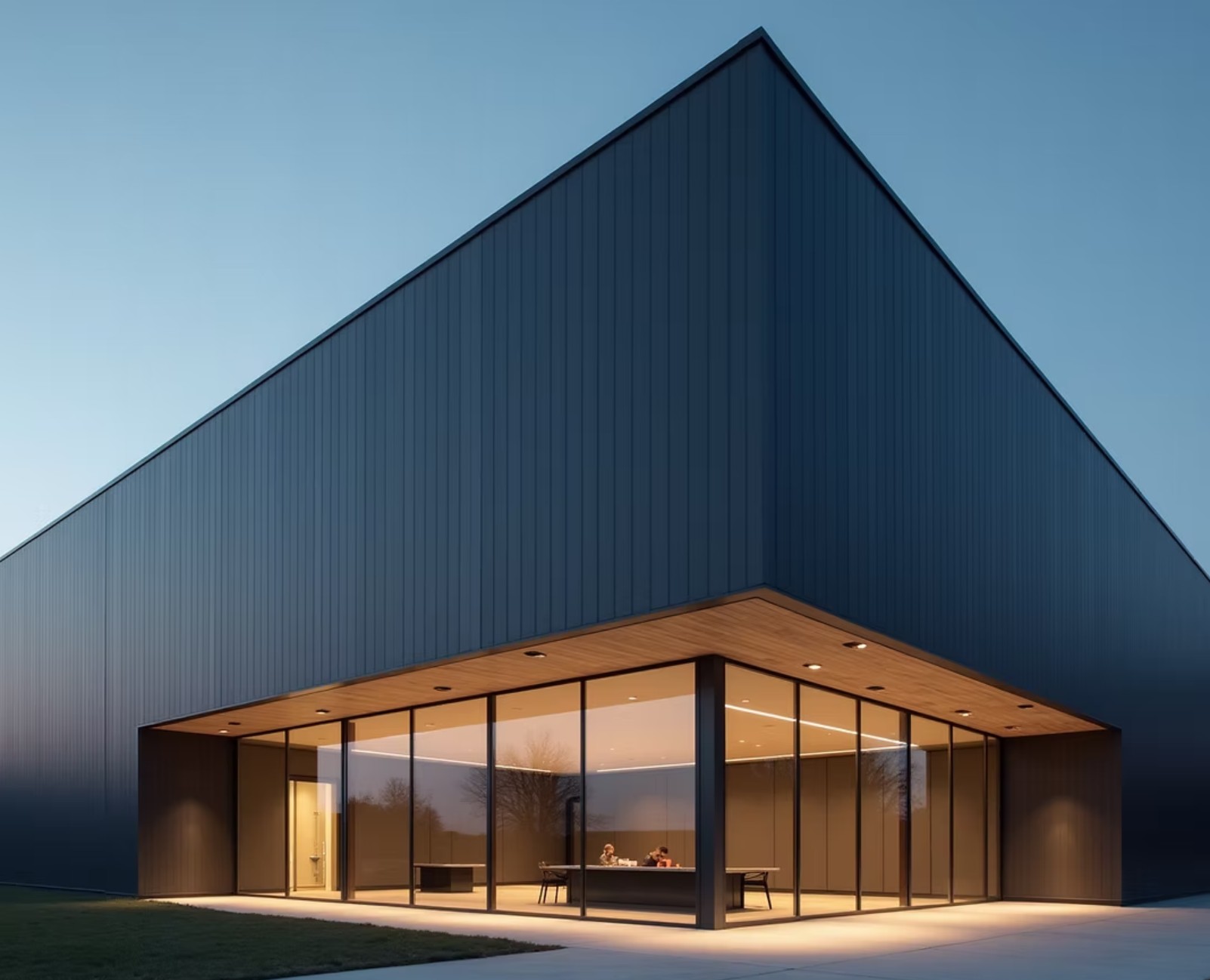 Moderne Architektur Bauzeichnung